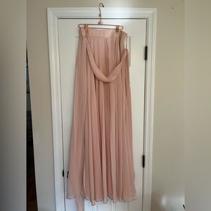 Pink Maxi Skirt